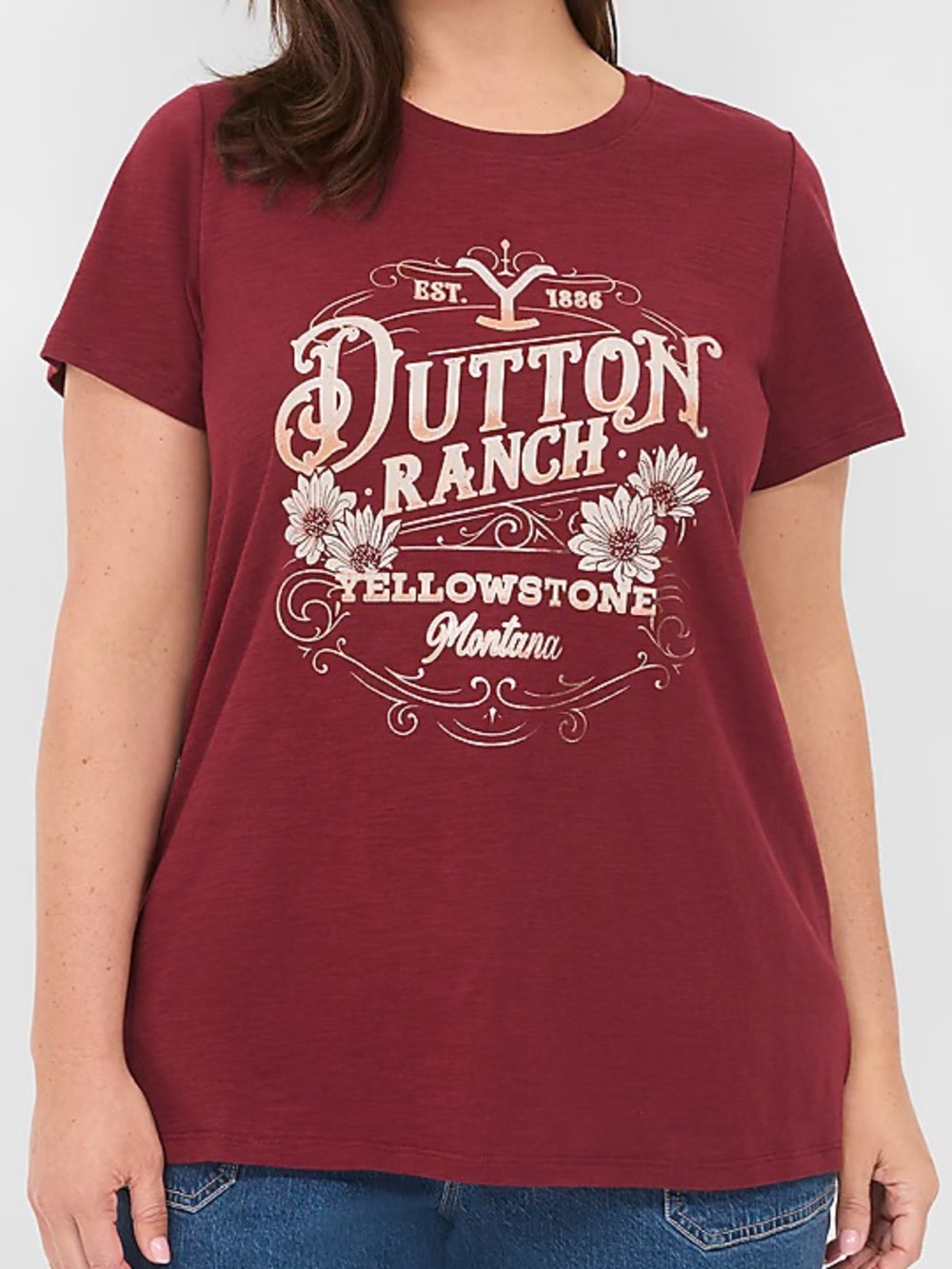 Lane Bryant for Yellowstone Dutton Ranch tshirt size 18/20